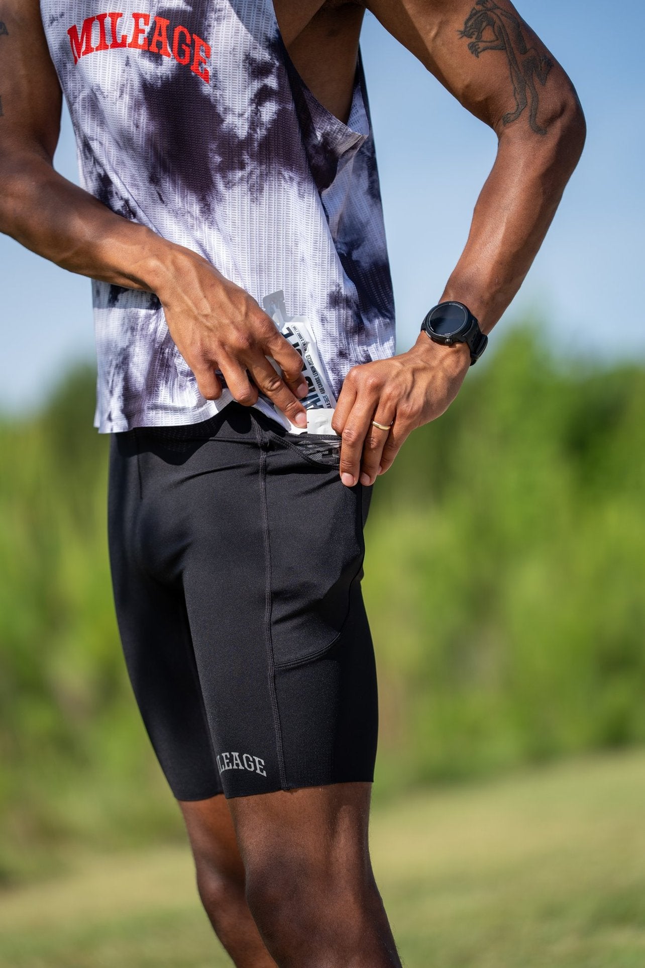 MILEAGE Half Tights