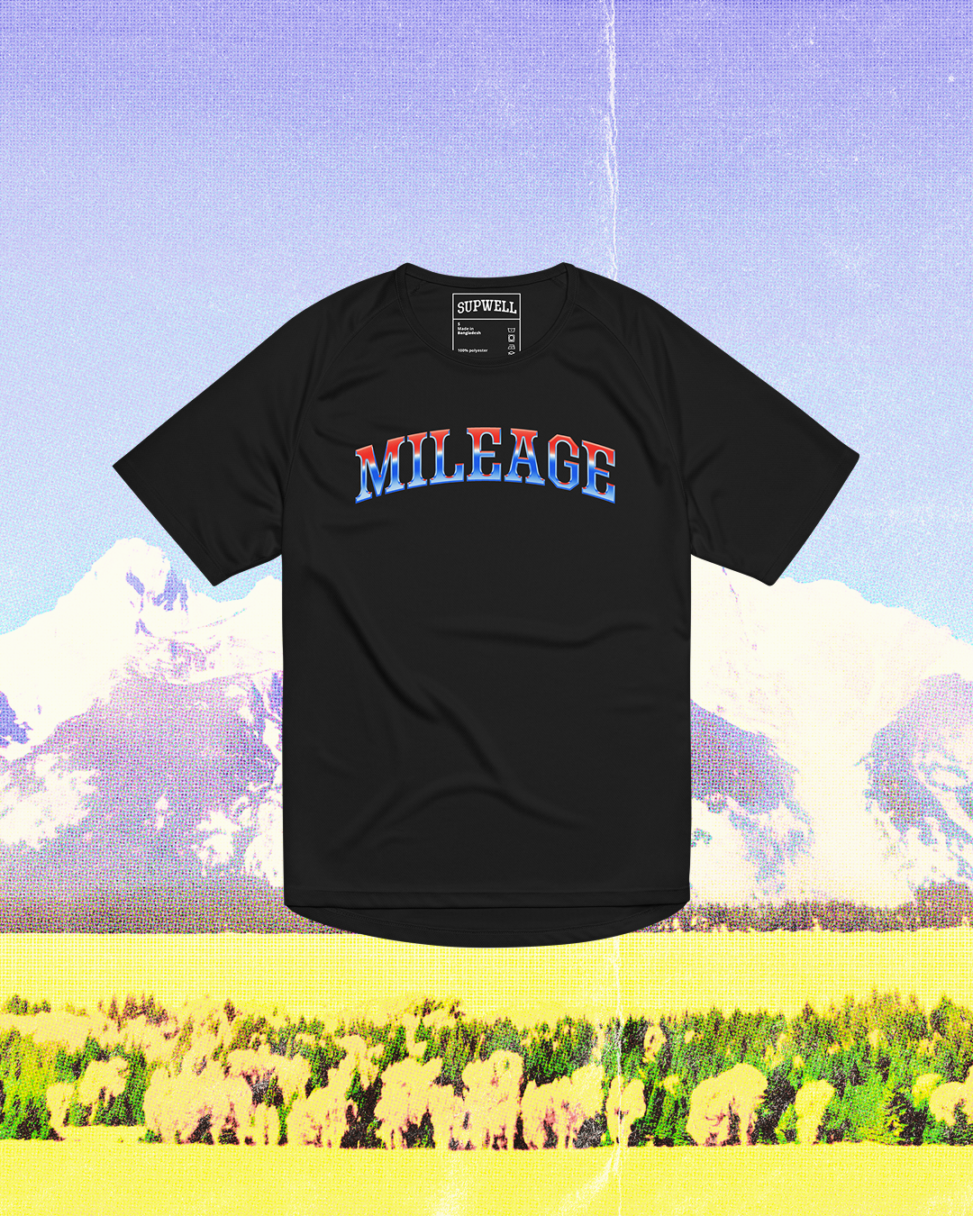 MILEAGE Running Shirt