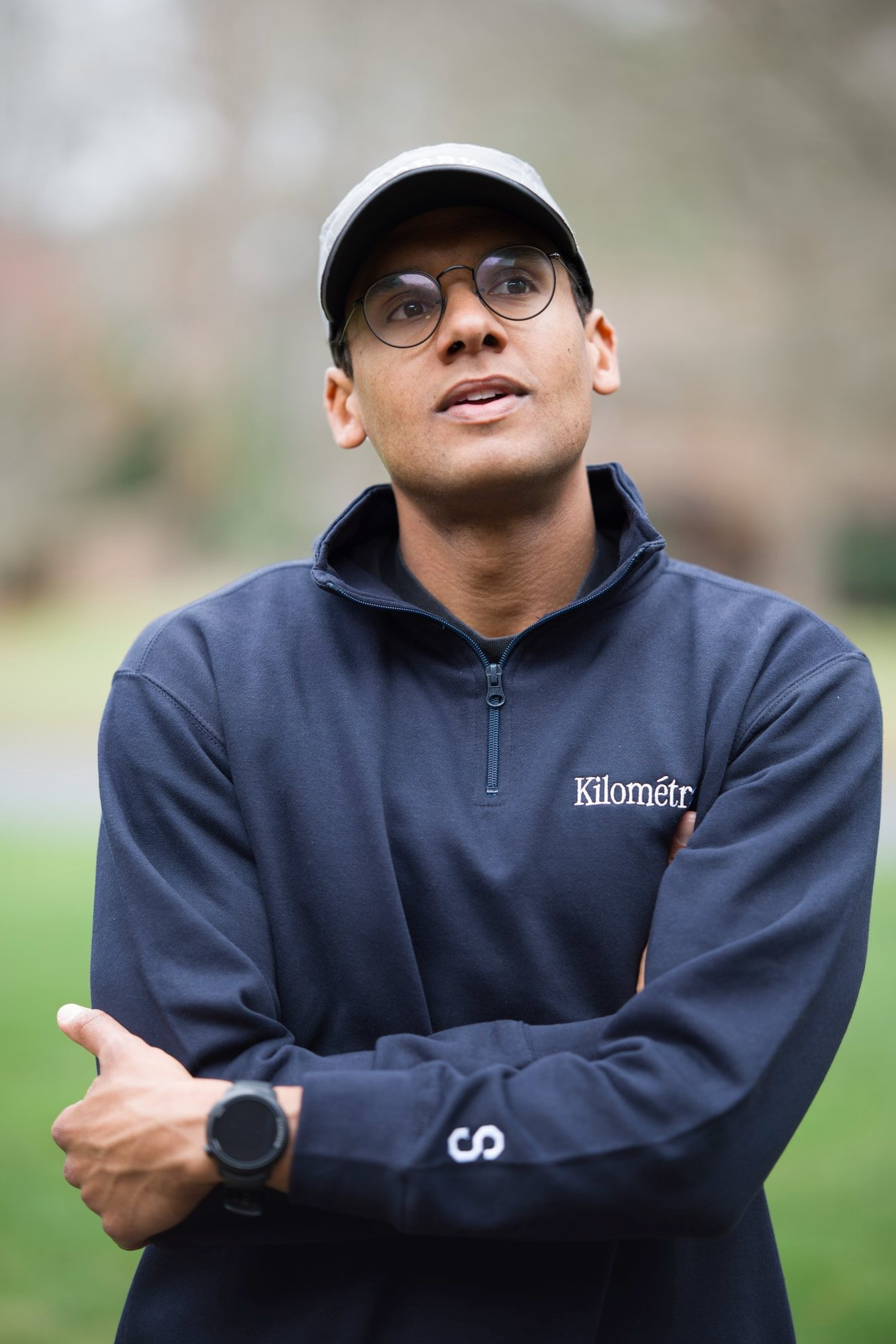 Kilométrage Embroidered Quarter Zip