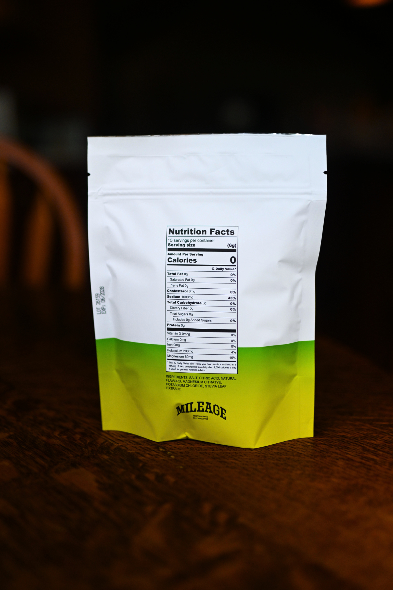 MILEAGE Electrolytes - 15 Pack