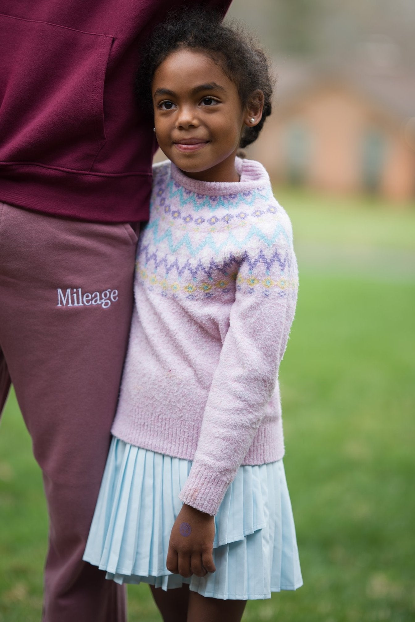 Mileage Embroidered Lounge Sweats