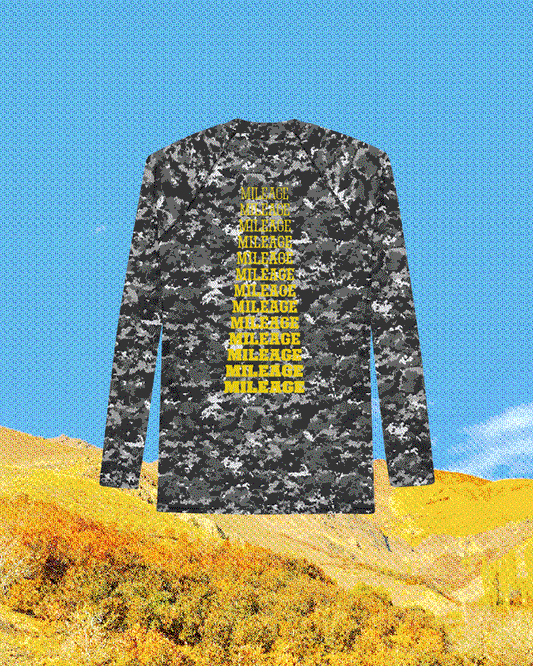HUNTING FOR MILEAGE Run Shirt