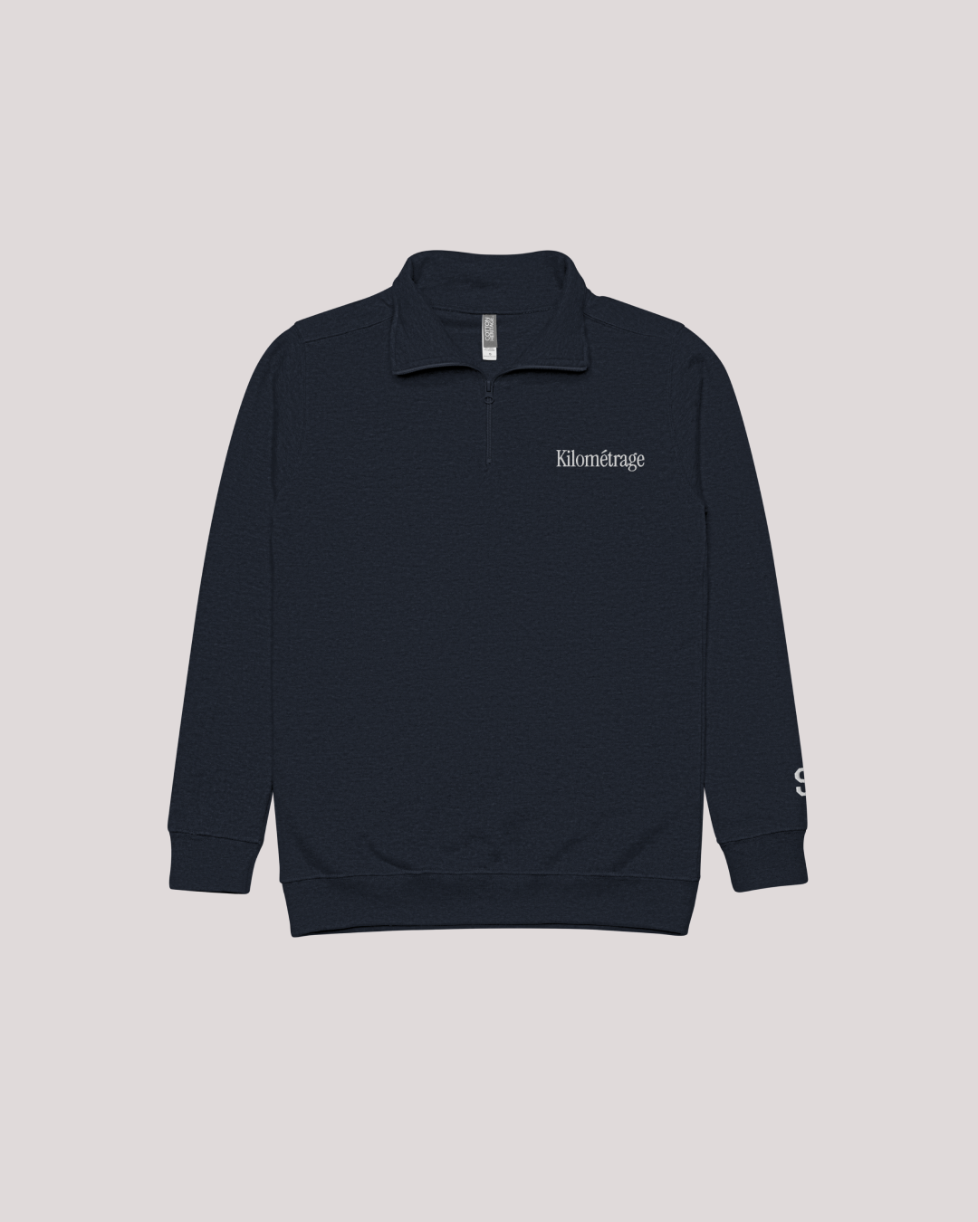 Kilométrage Embroidered Quarter Zip