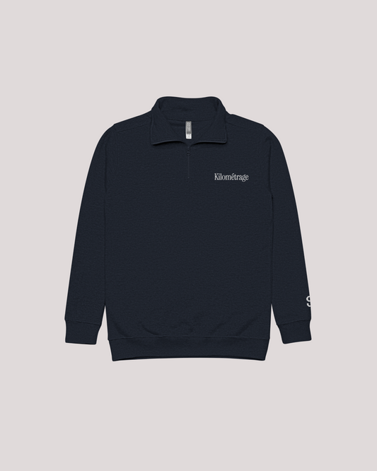 Kilométrage Embroidered Quarter Zip