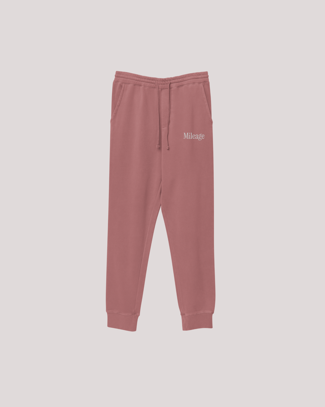 Mileage Embroidered Lounge Sweats