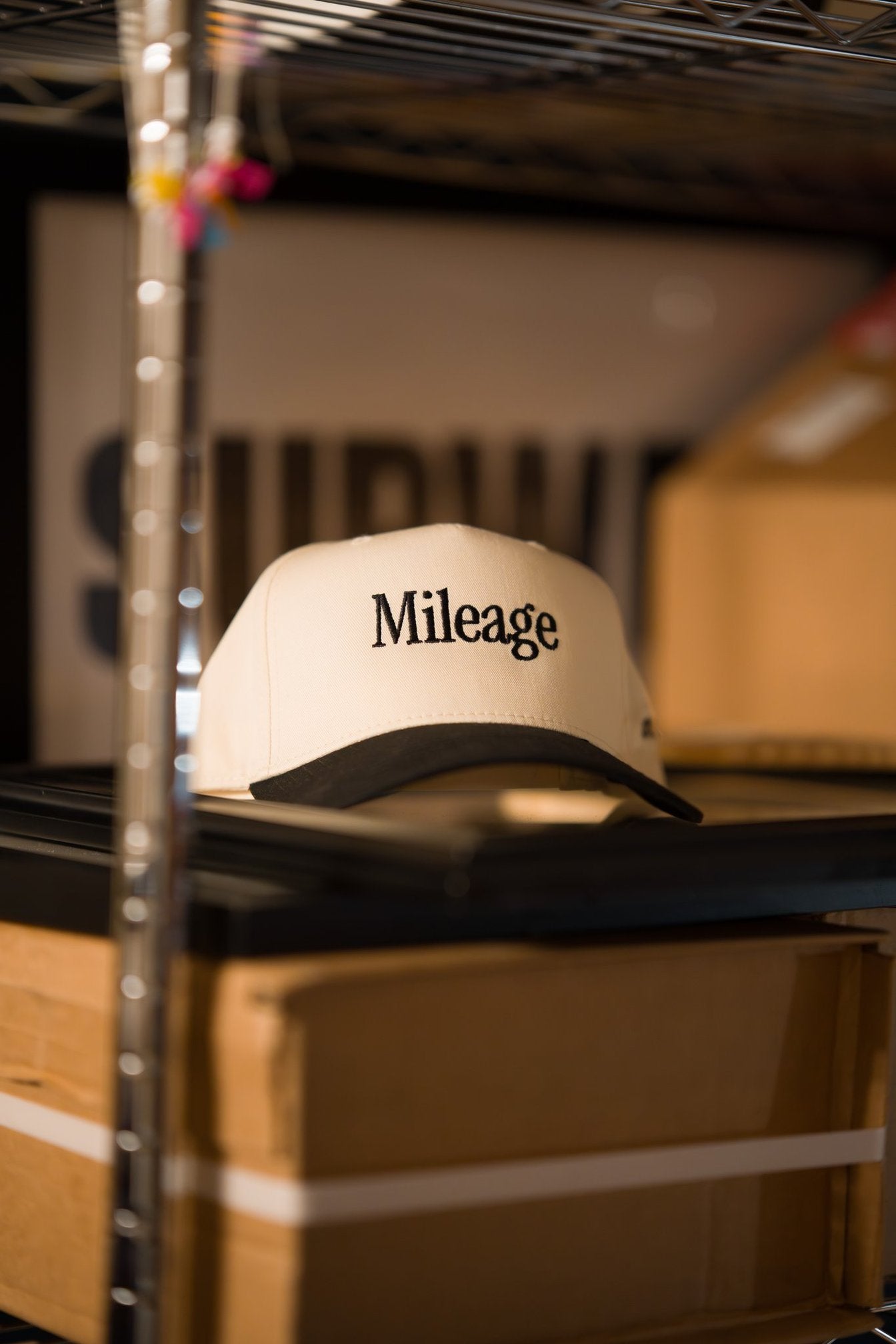 Mileage Embroidered Hat